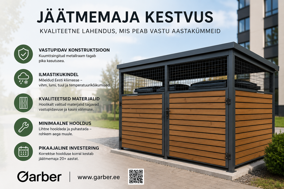 Kui kaua kestab jäätmemaja?